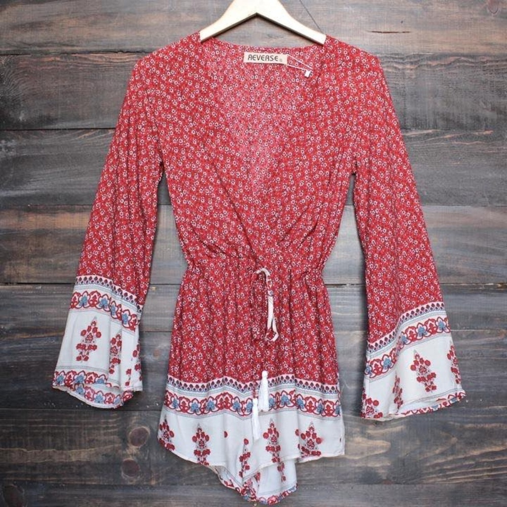 REVERSE - Indie print romper